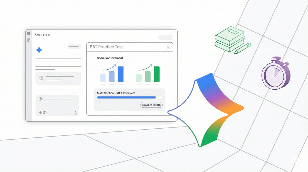 The End of Pricey Tutors? Meet Gemini's SAT Practice Tests