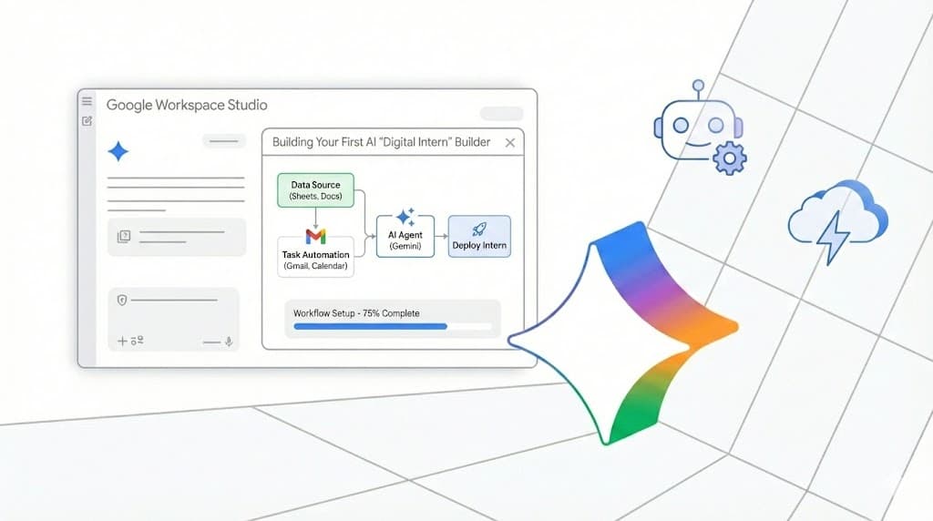 Building Your First AI "Digital Intern" with Google Workspace Studio