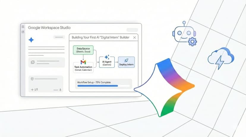 Building Your First AI "Digital Intern" with Google Workspace Studio